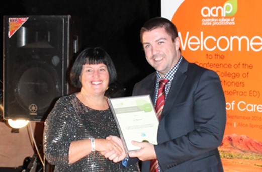 2016 ACNP Quality Use of Medicines Award winner